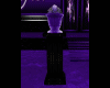 ~LB~Bl Pedestal Ppl Vase