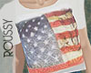 ► T-Shirt EUA Flag