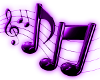 ~CC~Purple Music Notes