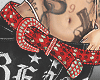 ɟ y2k add on belt red