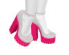 chanell pink heel