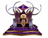 Purple rook throne