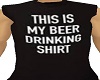 Beer drinking shirt