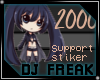 2000 SUPPORT STICKER