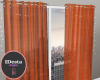 ID: Fall orange curtain