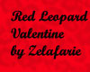 Red Leopard Valentine