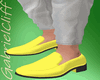 Yellow Classic Loafers