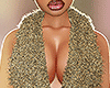 Gold Fur Jumpsuit