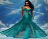 Emily Teal Gown