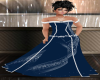 Blue and Silver Gown
