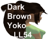 (LL54)Dark Brown Yoko
