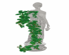 Marble Statue With Ivy
