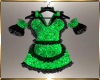 Green Maid Dress
