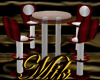 !!Mik!Siver table/chairs