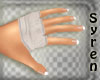 Gloves White\Light Grey