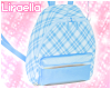 Baby Blue Cutie Backpack