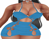Sloane dress Blue