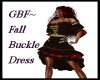 GBF~ Buckler Dress Brown