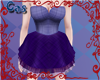Purple Puff Dress