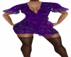 Purple W2M Bow Dress