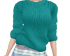 TF* Cozy Teal Sweater