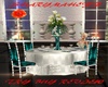 TealSilv Wedding Table