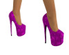 Purple Heart Heels