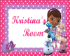 Kristina's Room Sign