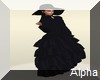 AO~Black Ruffle skirt