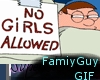 {SSP} No Girls Sticker