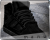 m' sneakers black'