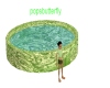 green hot tub