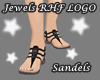 Jewels RHF Logo Sandels