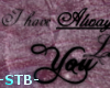-STB- Always Loved YOU