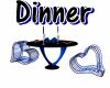 BLUE DINNER FOR 2
