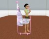 (CS)baby and bassinet