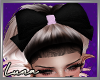 *L* P/Blk Hair Bow