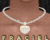 Necklace Heart Iced