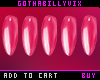 DRV : Pink Gloss Nails