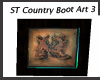 ST Country Boot Art #3