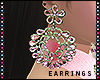 S|Pinkish Earrings