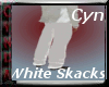 White Slacks
