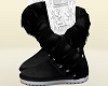 E* Winter Black Boots