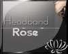 [Fw] Rose Headband Black