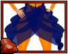 *C Skirt Puffy Layer Blu