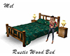 Rustic Wood Bed Poses