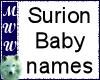Custom Baby Names