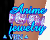 Jewelry anime purple