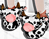 Cow Slippers