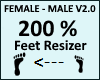 Feet Scaler 200% V2.0